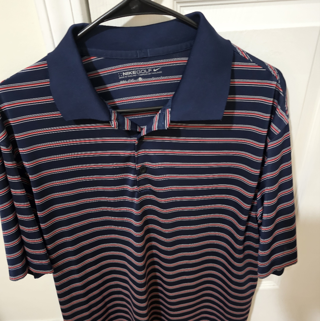 Mens Nike Drifit Golf Polo Size L